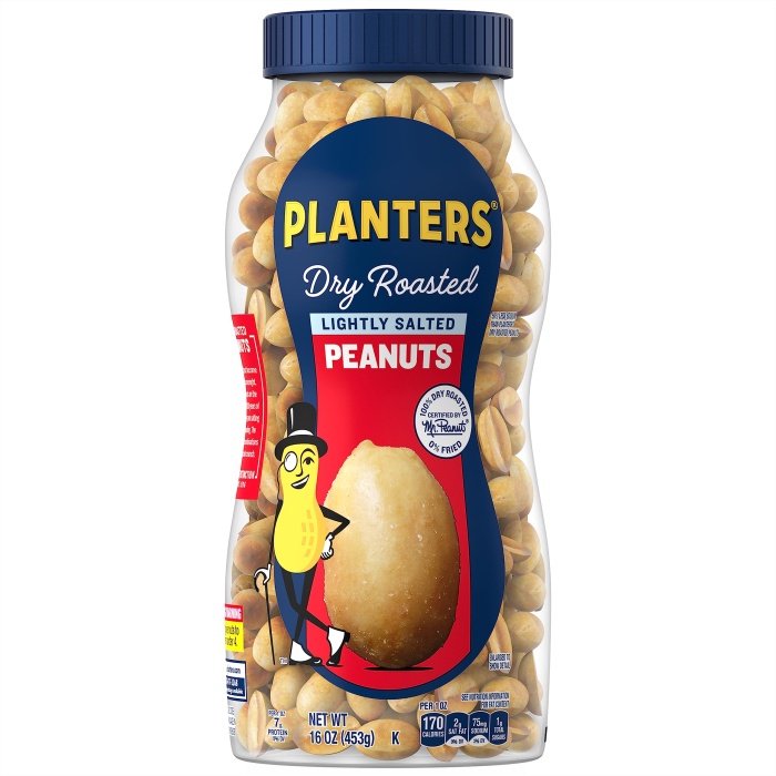 Planters Dry Roasted Lıghtly Salted Peanuts 453 gr