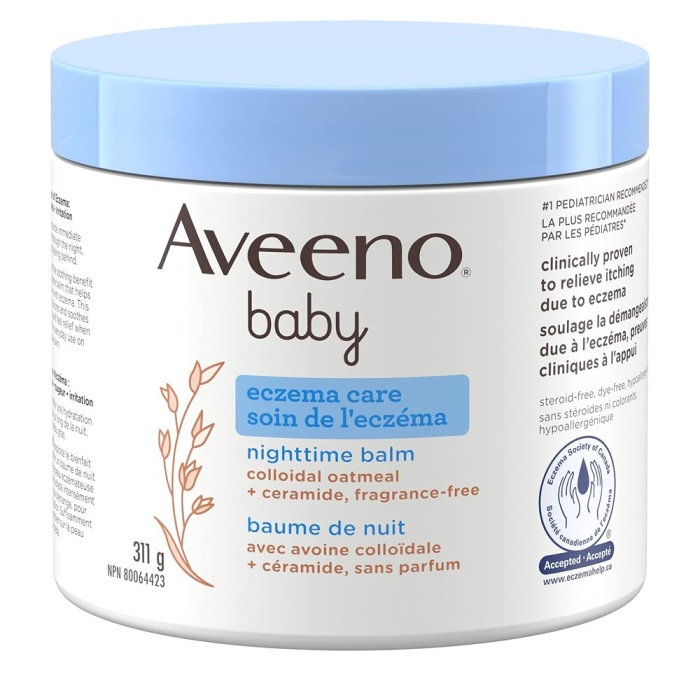 Aveeno Baby Exzema Care Soın de Ieczema Nighttime Balm Baume De Nuit 311 gr