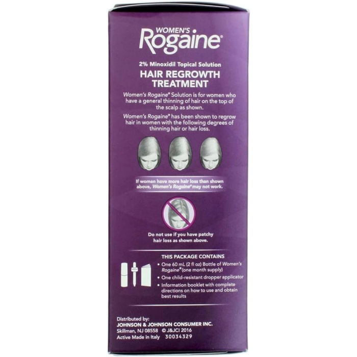 Rogaine Women 2% Minoxidil Topical Solution  60 ml 3 Adet