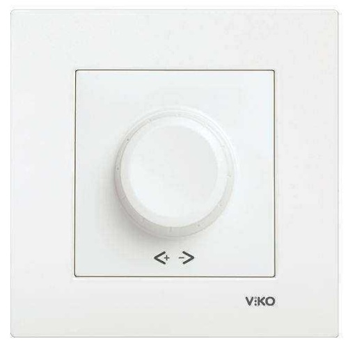 Viko Karre Dimmer 600w Beyaz Çerçeve Hariç