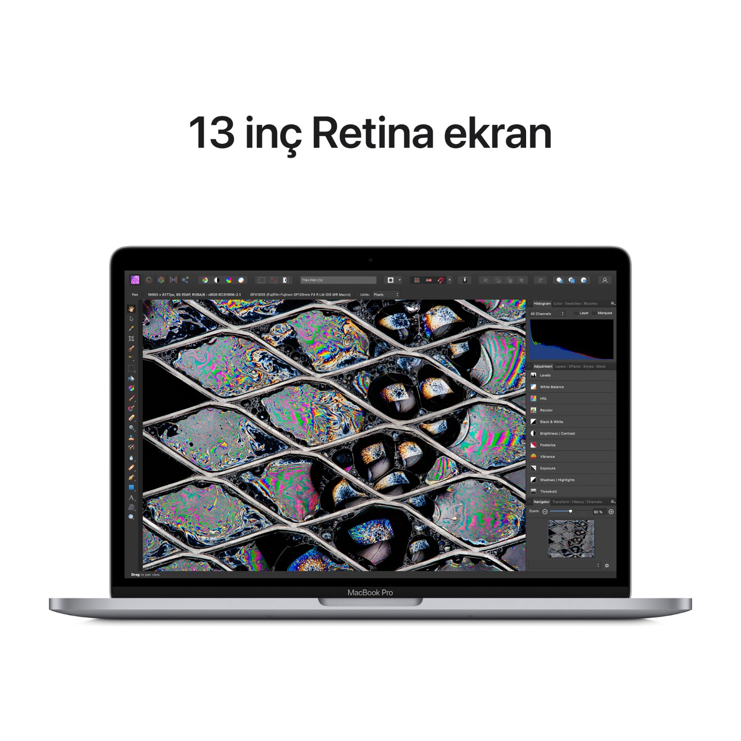 Apple MacBook Pro M2 Çip 8GB 256GB SSD macOS 13 Taşınabilir Bilgisayar Uzay Grisi MNEH3TU/A