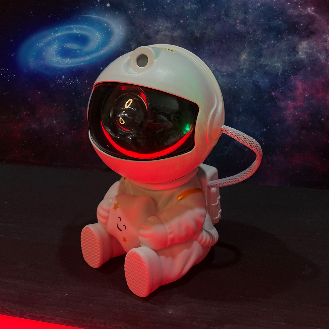 Astronot Tasarım Galaxy Yıldız Plazma Gece Lambası