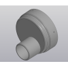 110mm, 50mm, 40mm kanalizasyon boruları için standart dışı adaptörler