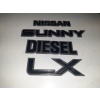 Amblemler Nissan Sunny N13 Diesel LX