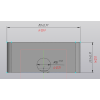 Termostat MOES bht-002gc için duvar muhafazası