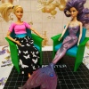 Barbie için Koltuk 3D847858