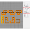 Tetris kurabiyesi ve zencefilli kurabiye kalıbı 3D847232