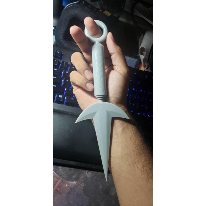 Naruto Shippuden Minato Kunai Plastik Gri 4523640