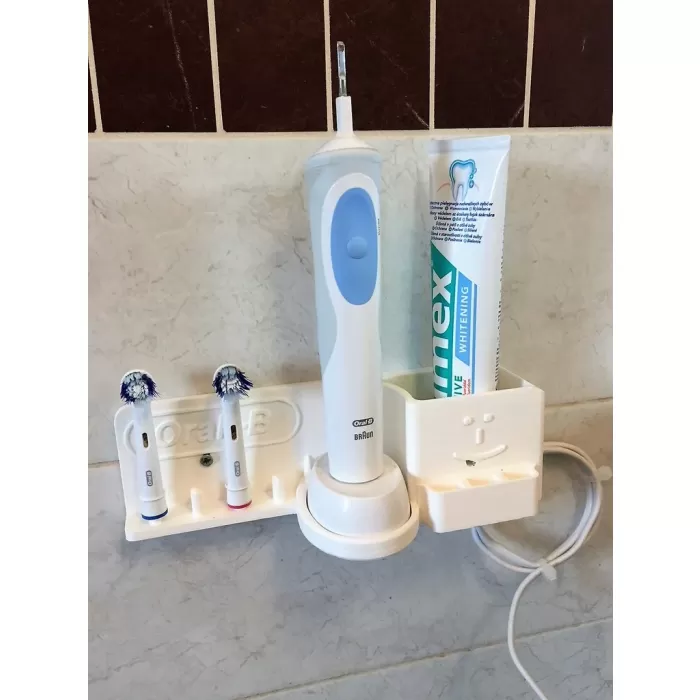 Şarj Cihazı ve Diş Fırçası Tutucu Oral-B Beyaz 2703428