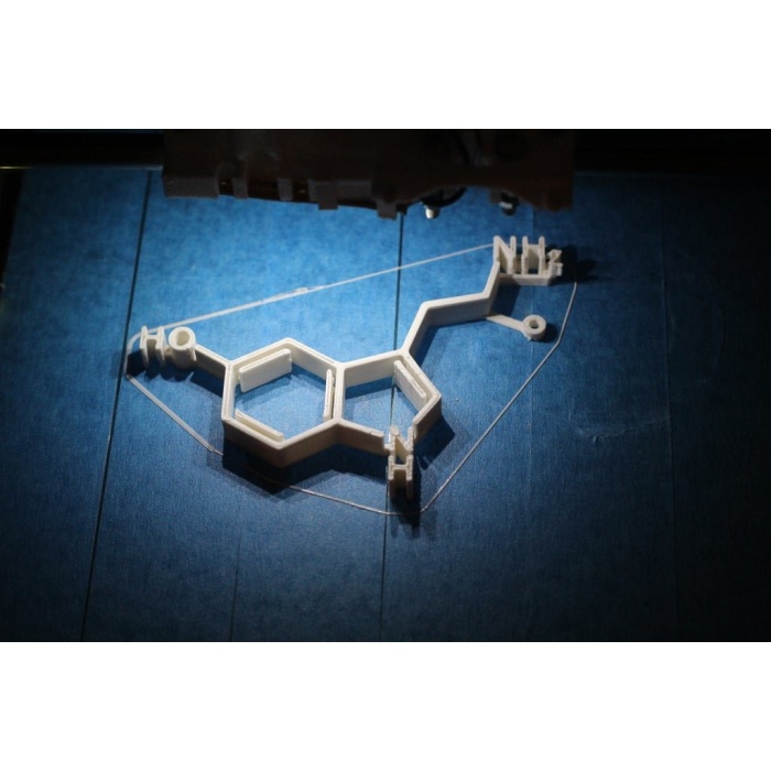 Serotonin Molekülü Beyaz 318628