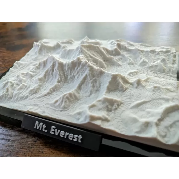 Everest Dağı 3D Minyatür Beyaz 792873