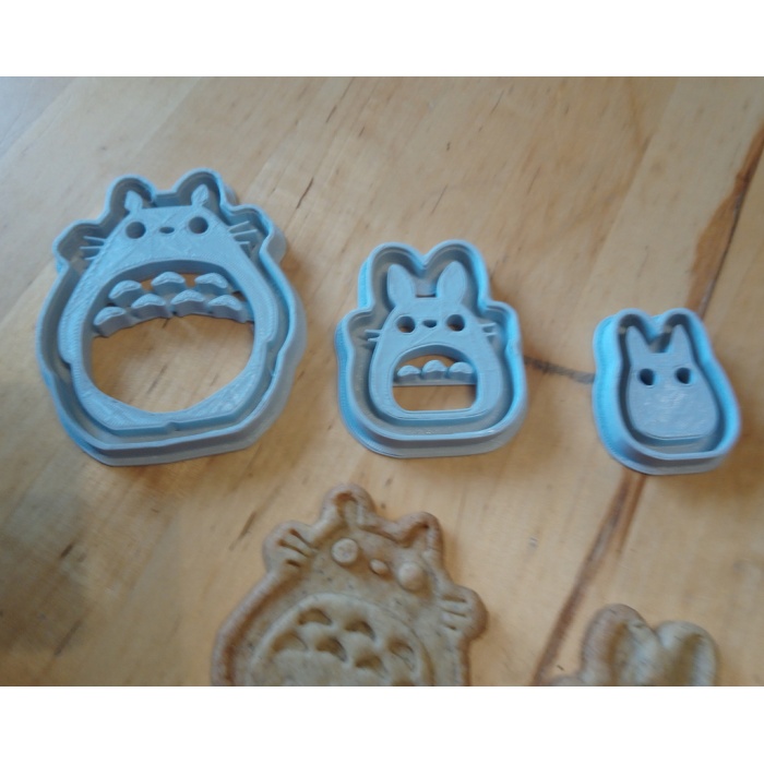 Totoro, Chu ve Chibi  Kurabiye Kalıbı T2759266