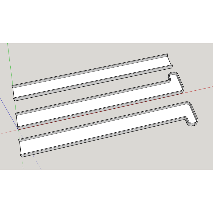 Plastik pencere pervazına tapa 22x35