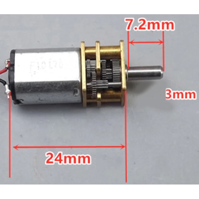 Mini şanzımanlı elektrikli tornavida. 3D baskı için model.