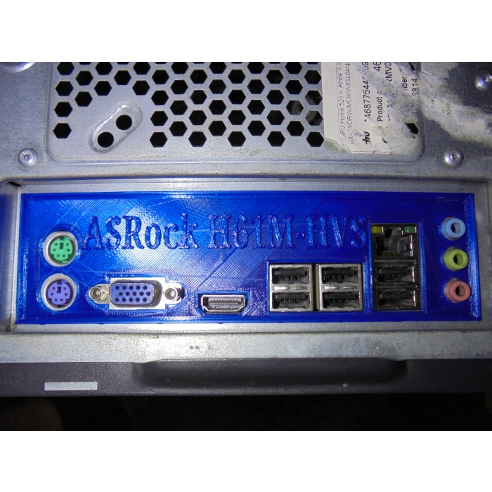 ASRock H61M-HVS için anakart kapağı