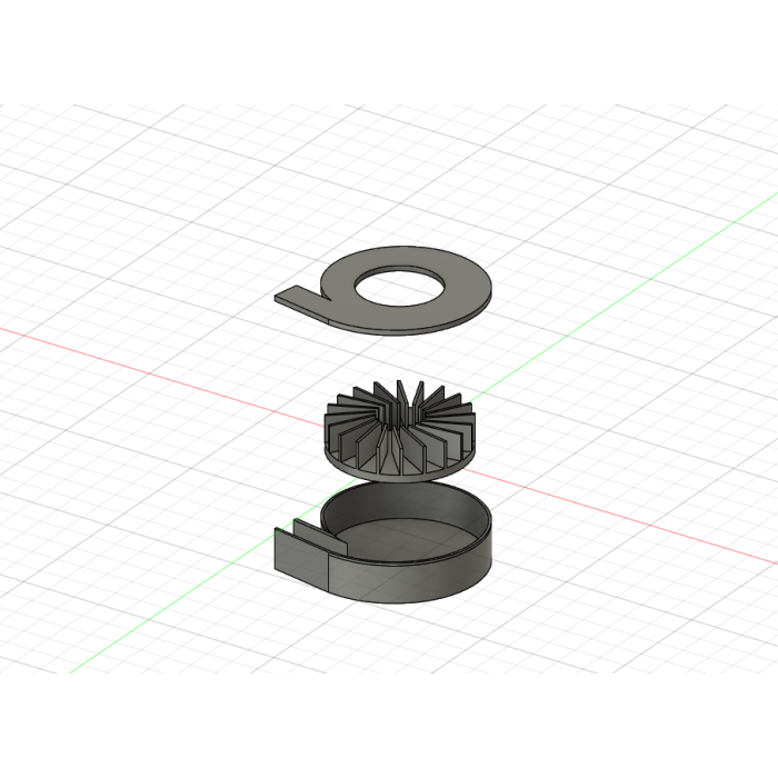 3D baskı için türbin