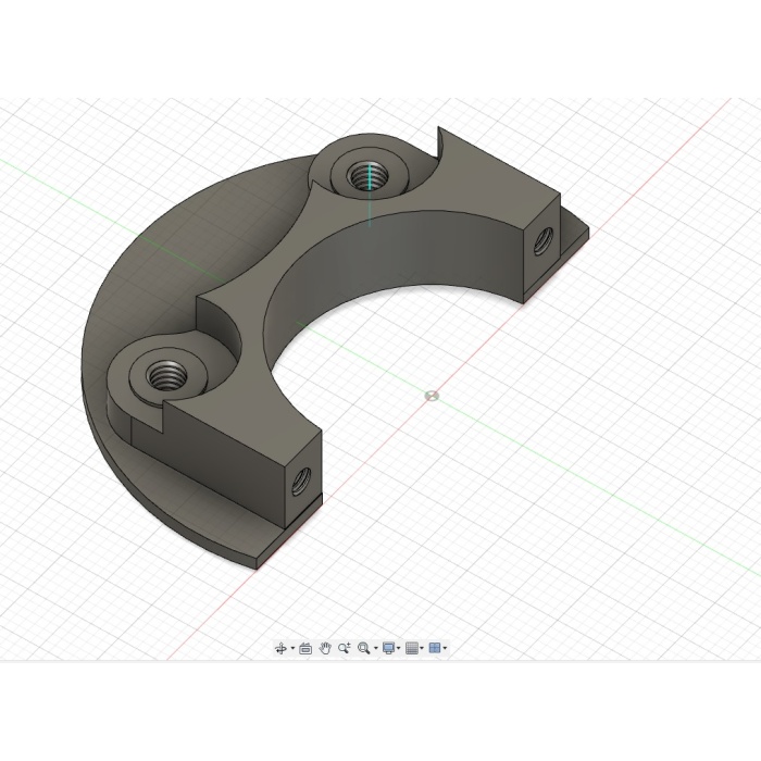 Ender 3 V2 için filaman makarası montajı