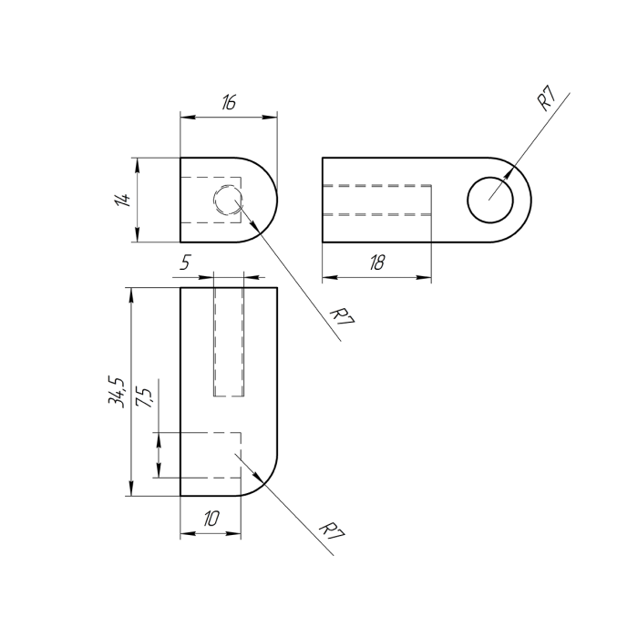 Çocuk yatağının ön arka kısmını düğme ile kaldırma ve indirme mekanizması (157 mm.) No. 19