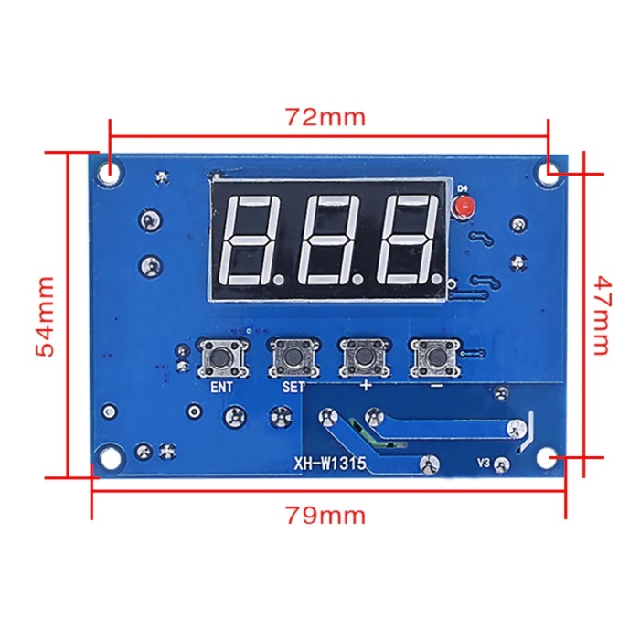 Termostat XH-W1315 için muhafaza