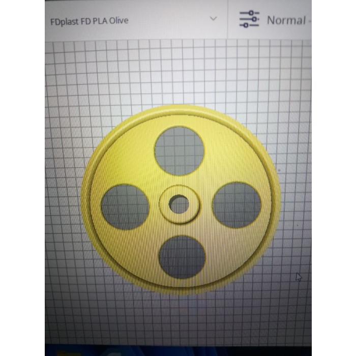 20 mm şaft için 200 mm kasnak, 10 mm V kayışı