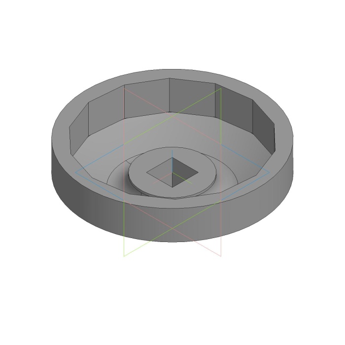 Yağ filtresi çektirmesi 14 kenar x 76 mm.