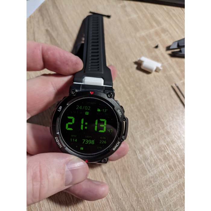 Amazfit T-rexten T-rex 2ye kayış adaptörü