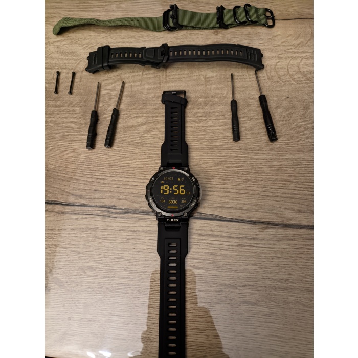 Amazfit T-rexten T-rex 2ye kayış adaptörü