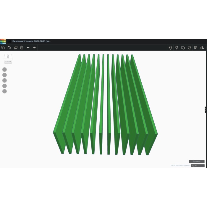 12 RAM DDR2DDR3 kalıpları için stand (Düzenleyici)