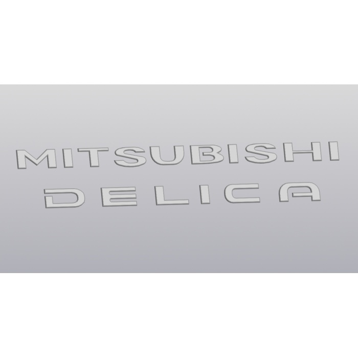 Hacimsel yazıt Mitsubishi Delica