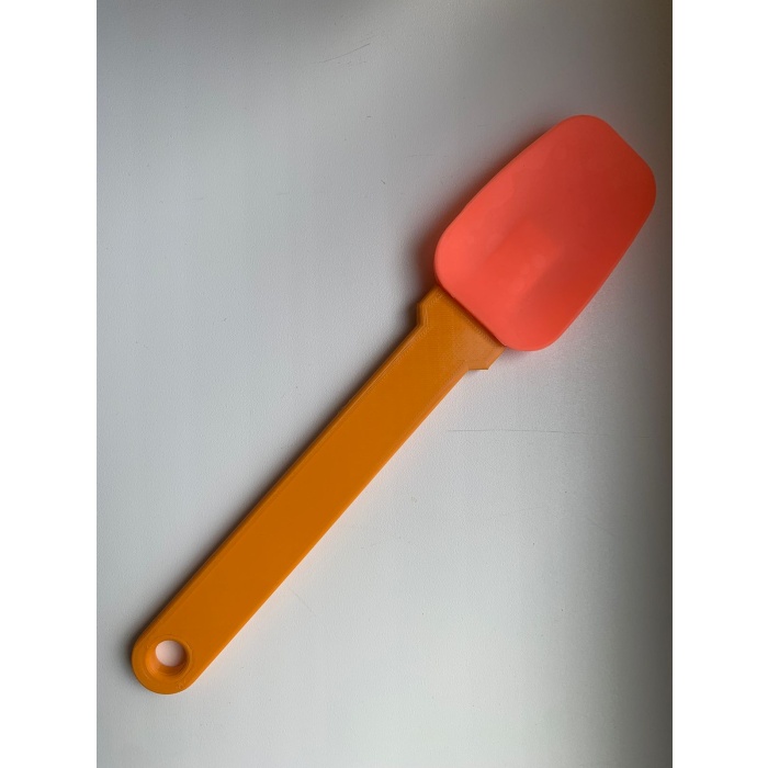 Silikon spatula için sap