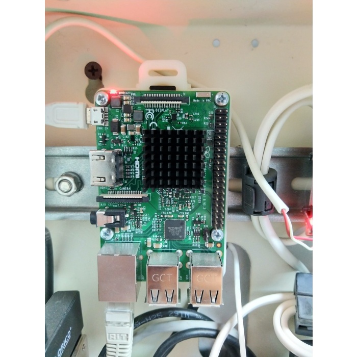 Raspberry Pi 3 DIN Ray Montajı