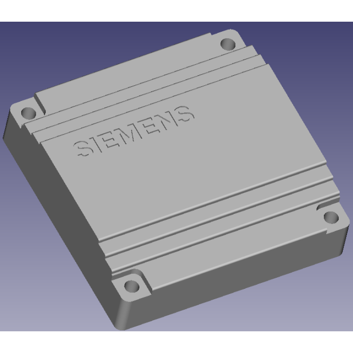 Siemens asenkron motor için terminal kutusu kapağı