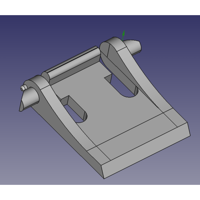 Klavye ayağı A4Tech KD-800L (FreeCAD)