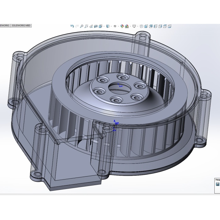 HDD sürücüsünden rüzgar üfleyici.