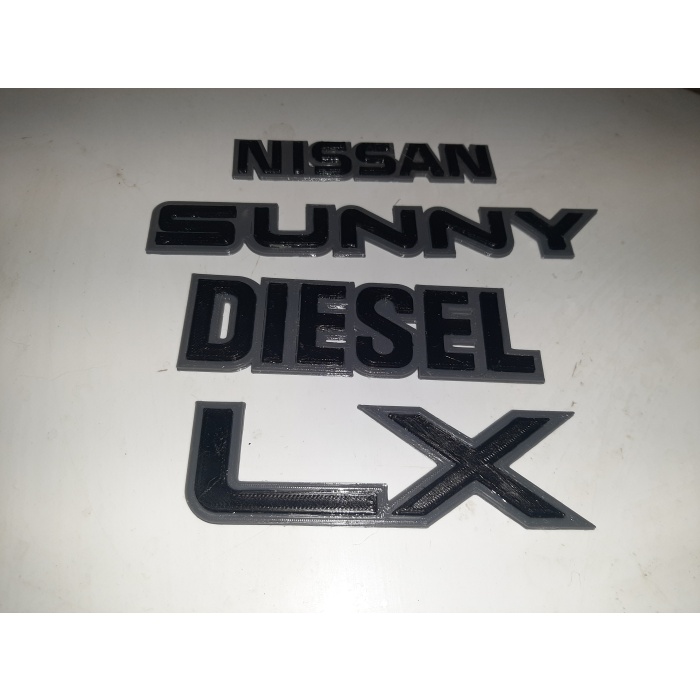 Amblemler Nissan Sunny N13 Diesel LX