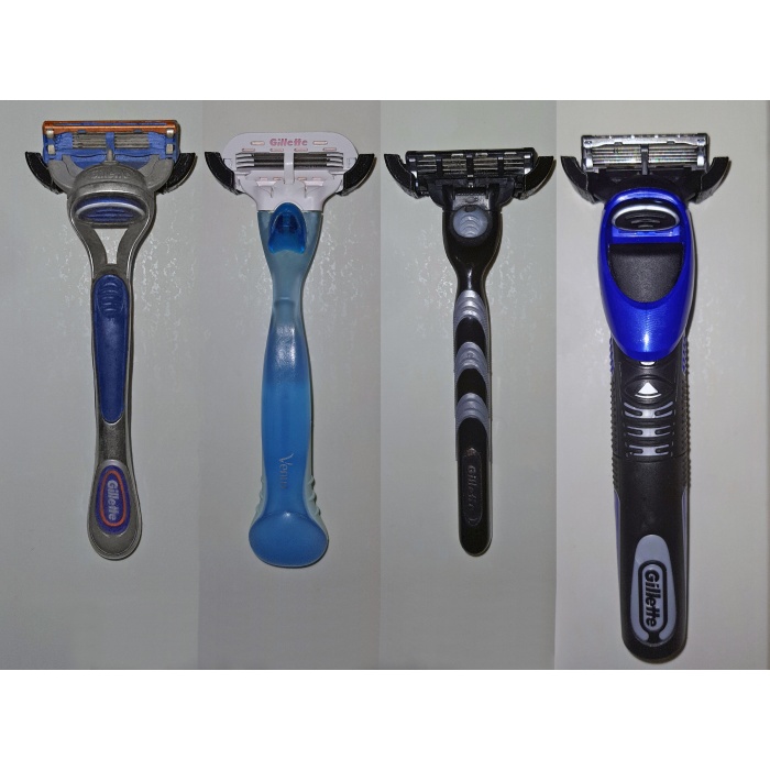 Gillette makineleri için evrensel montaj parçası