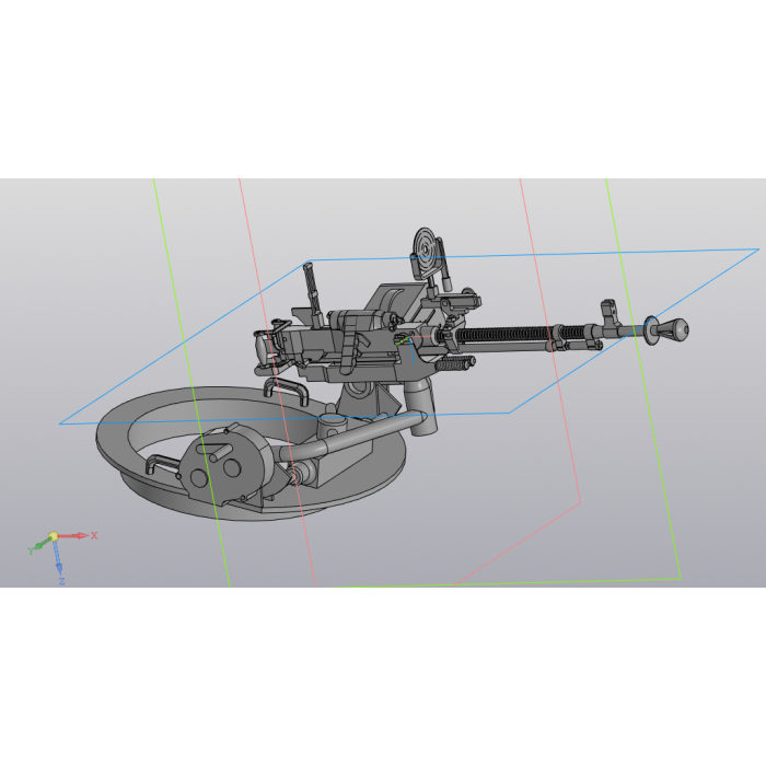 DShK makineli tüfek modeli 1939. Ölçek 1:35