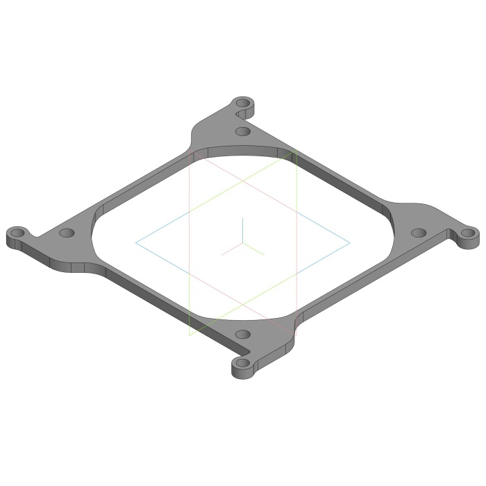 120 mm fandan 92 mmye kadar adaptör.