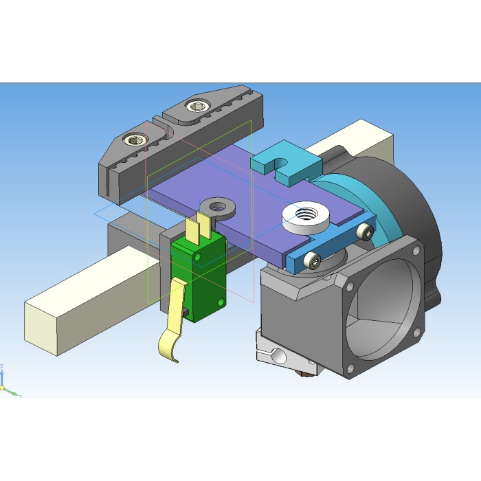 E3D V6da 40x40 soğutucu montajı