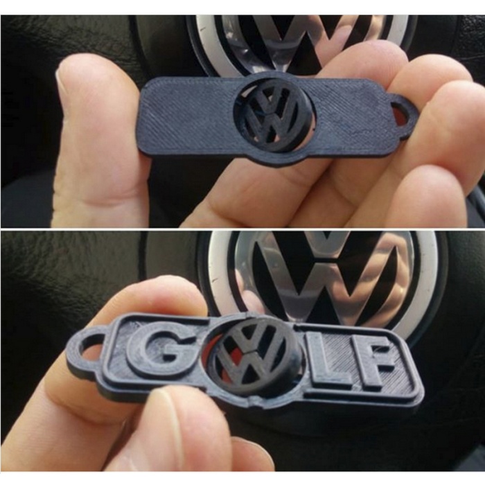 VW GOLf anahtarlık dönüyor. volkswagen