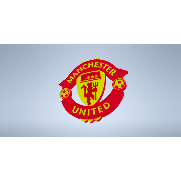 Manchester United logosu şeklinde bardak altlığı