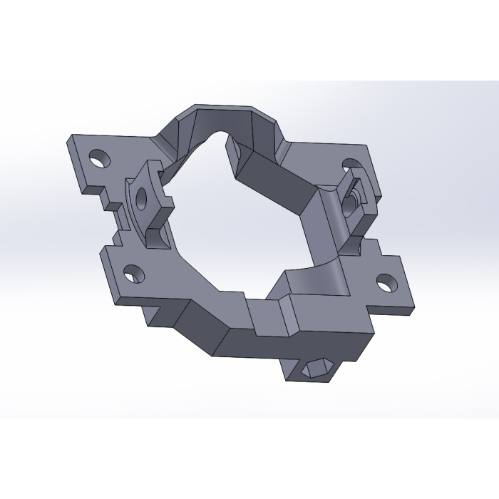 Reno Sandero 2015 için braket_for_foglight (STL+SolidWorks2019)