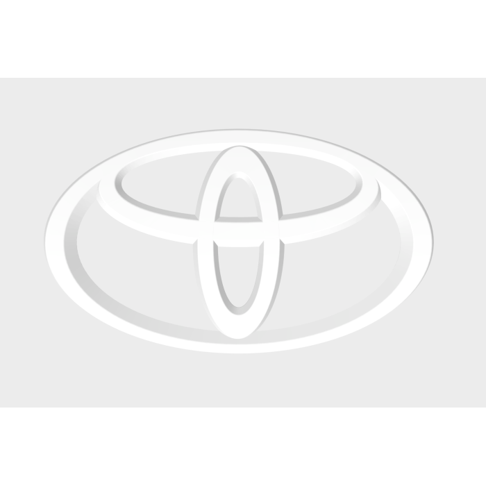 TOYOTA logosu kavisli