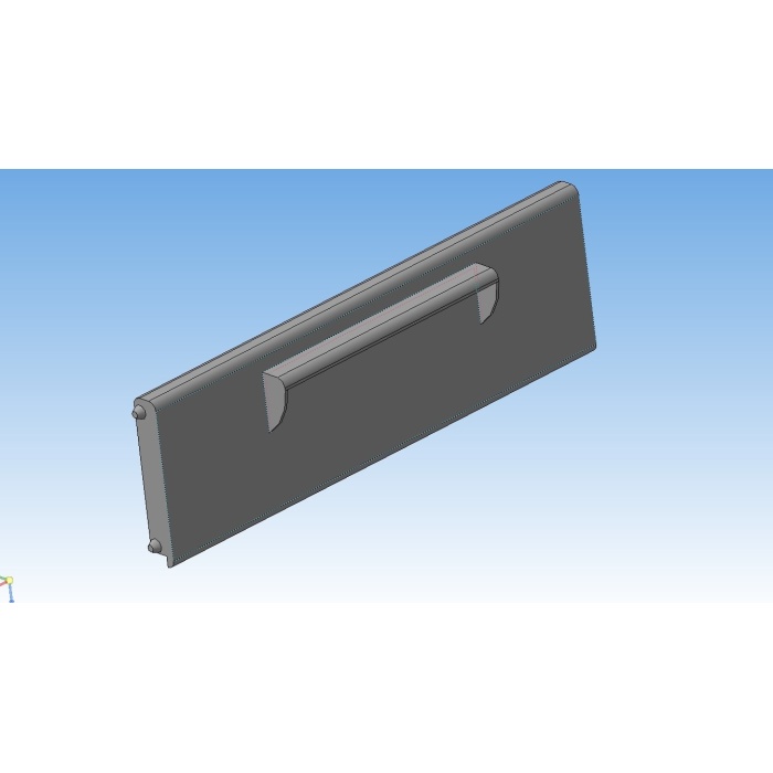 Torpido kapağı VAZ 2110, 2111,2112 europanel (deliksiz)