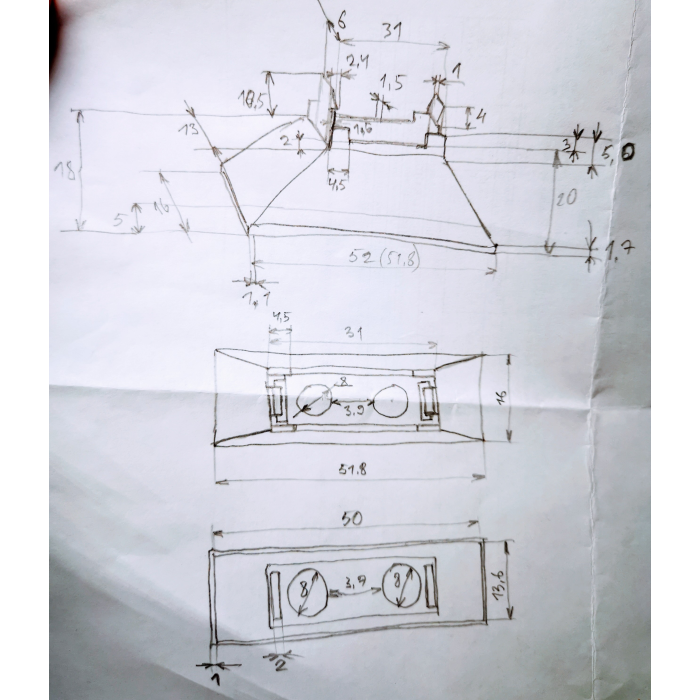 Muhafaza gölgeli ön panel amplifikatörü Kenwood KA-990V