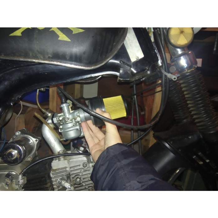 Alfa moped hava filtresi adaptörü