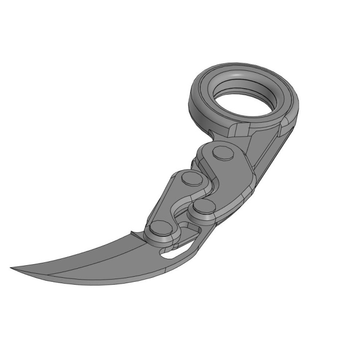 Bıçak Morphing Karambit (Kol eklendi)