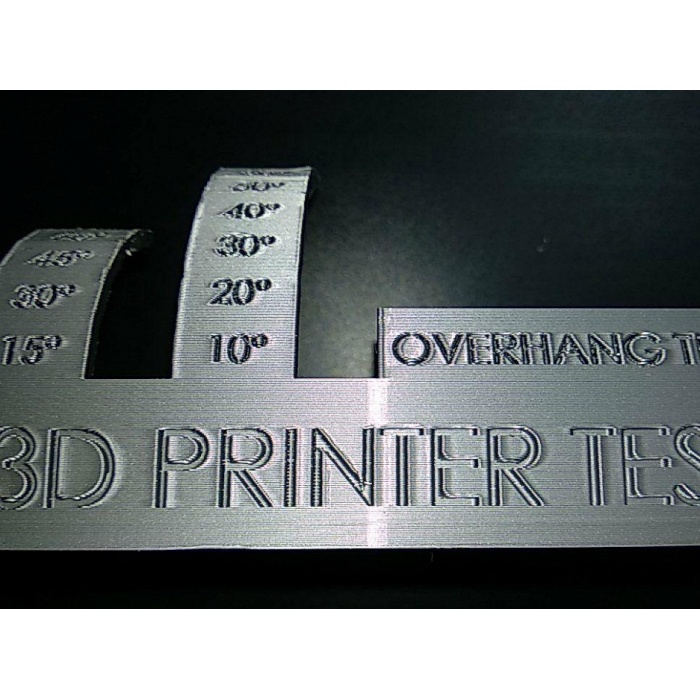 FDM 3D yazıcı için test