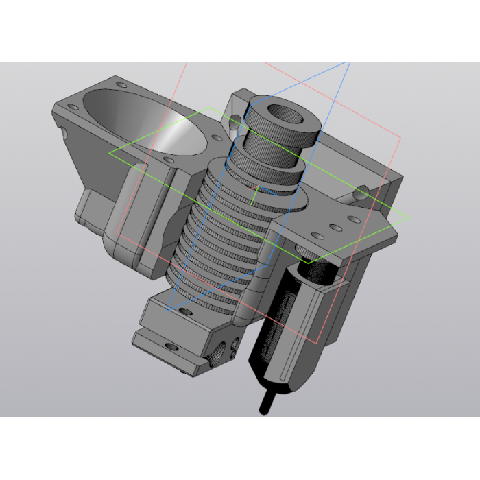 3DTouth 30mm hava akışı 50mm soğukluk altında soğutma