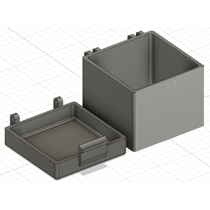 BOX_1 Kutu 55x55x55 (50x50x50) (F360 projesiyle)